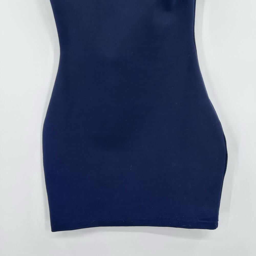 Superdown Rockie One Shoulder Mini Dress Navy XS Bodycon Revolve Cocktail Club - Picture 6 of 11